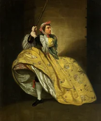 David Garrick als John Brute in der 